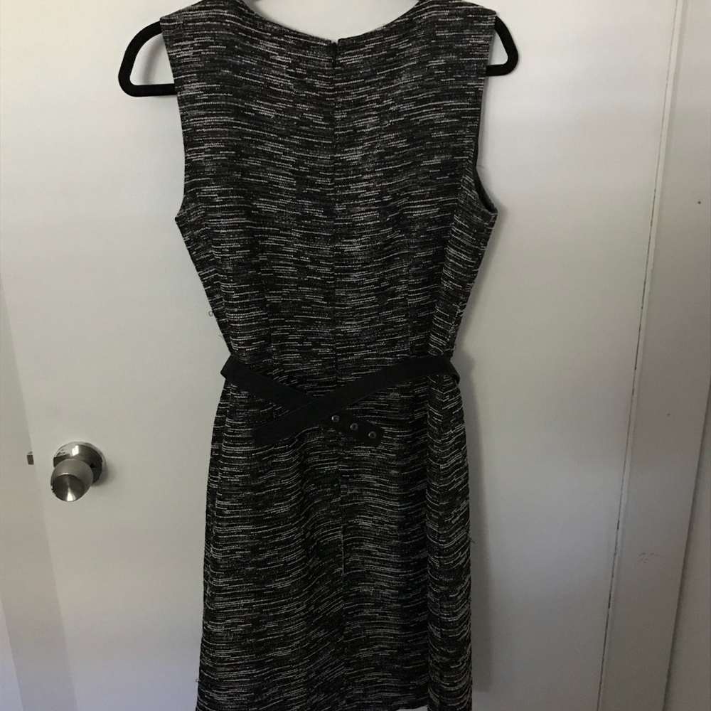 Tahari black and white knee length dress - Picture 7 of 7